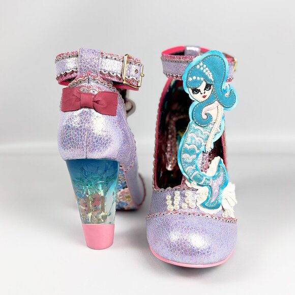 Irregular Choice Barnacle Betty Mermaid Heels – Size 37 / UK 4 – Rare Collector - Picture 6 of 7